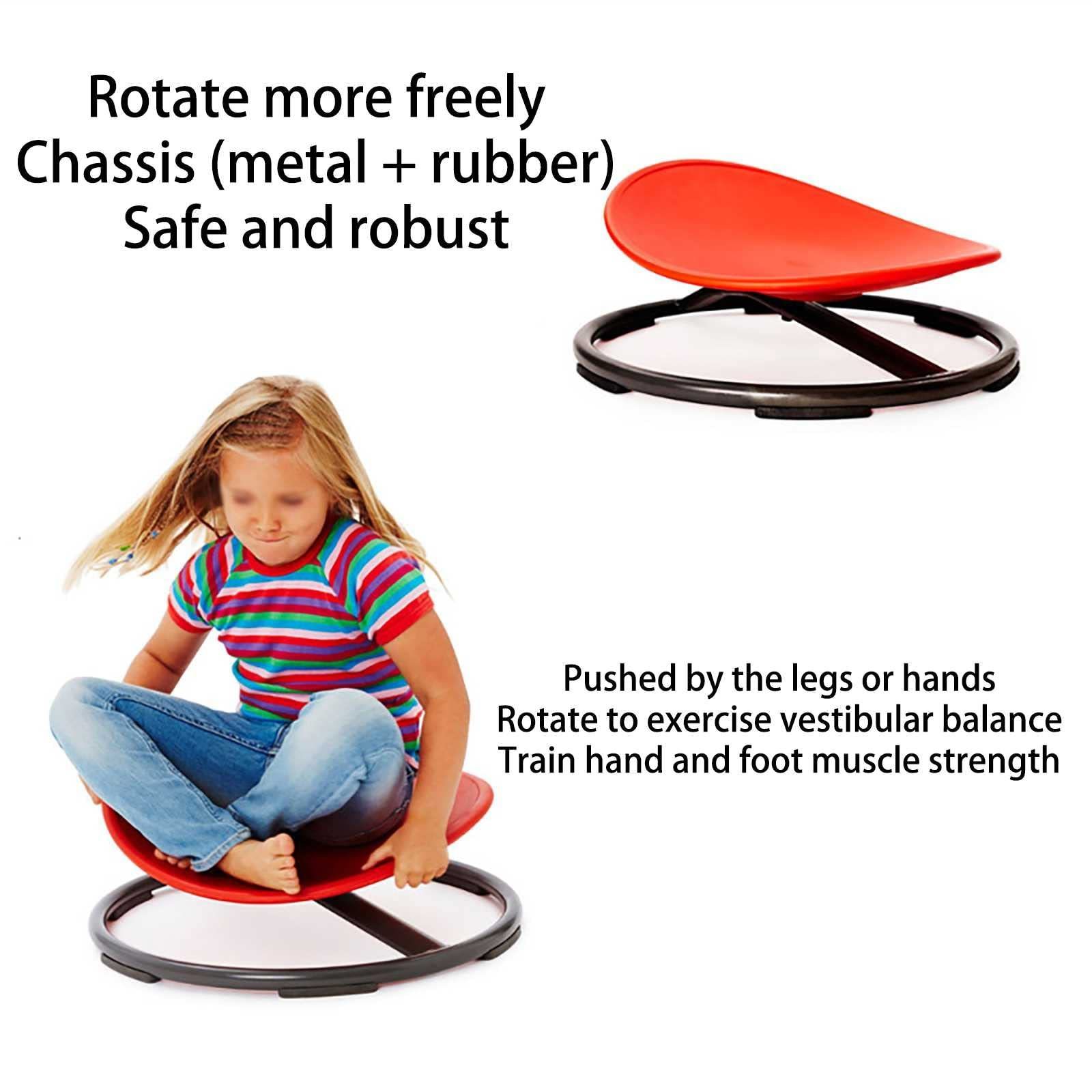 Sensory Chairs For Kids With Autism Balance Board Games Kindergarten Sensory Training Equipment Indoor Toys Kids Spinning Chair