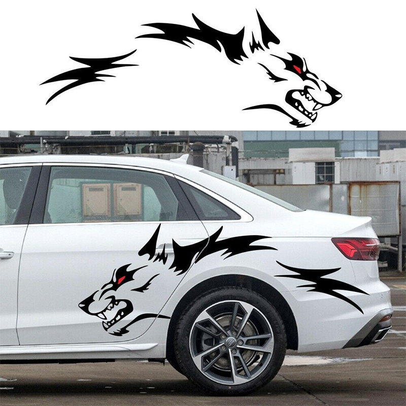 Custom Vinyl Waterproof Outdoor Window Colorful Car Sticker Design Car Decal