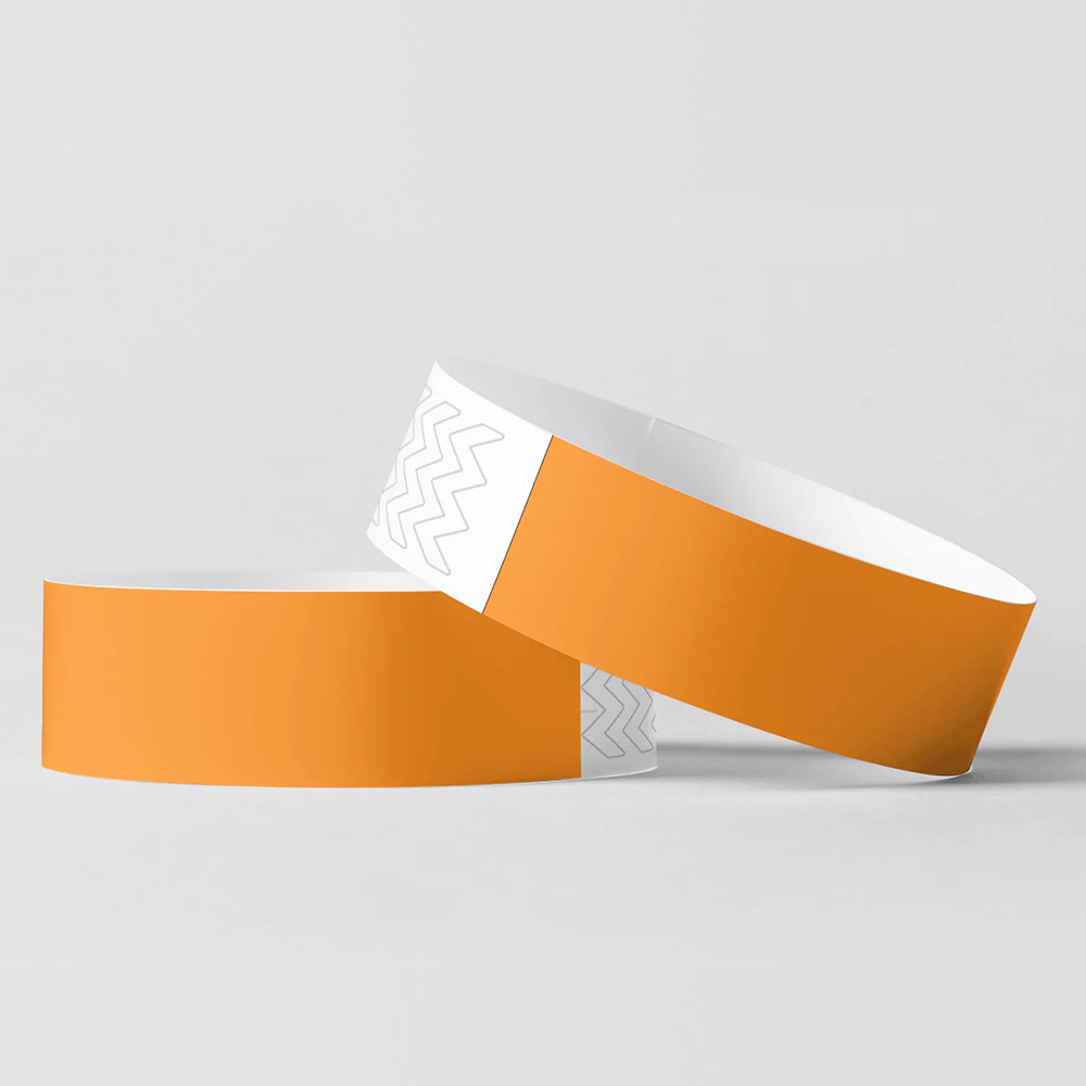 Disposable Tyvek Wristbands Waterproof and tear Resistant Paper Bracelets Wrist Bands for Events Concert