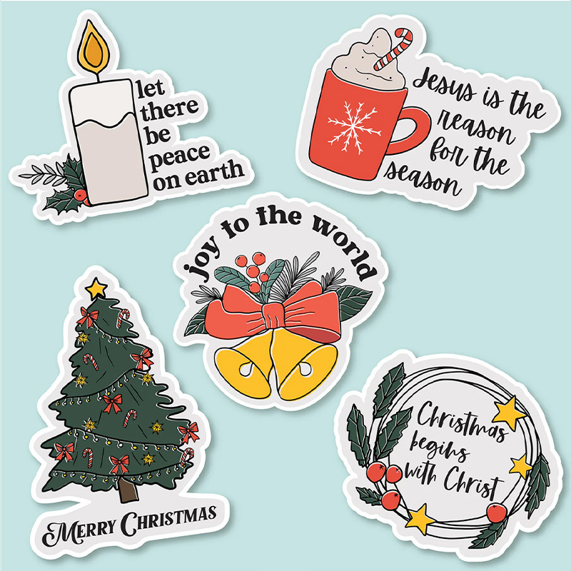 Wall Decals Creative Home Decorations & Store Display Window Clings Christmas Stickers Labels