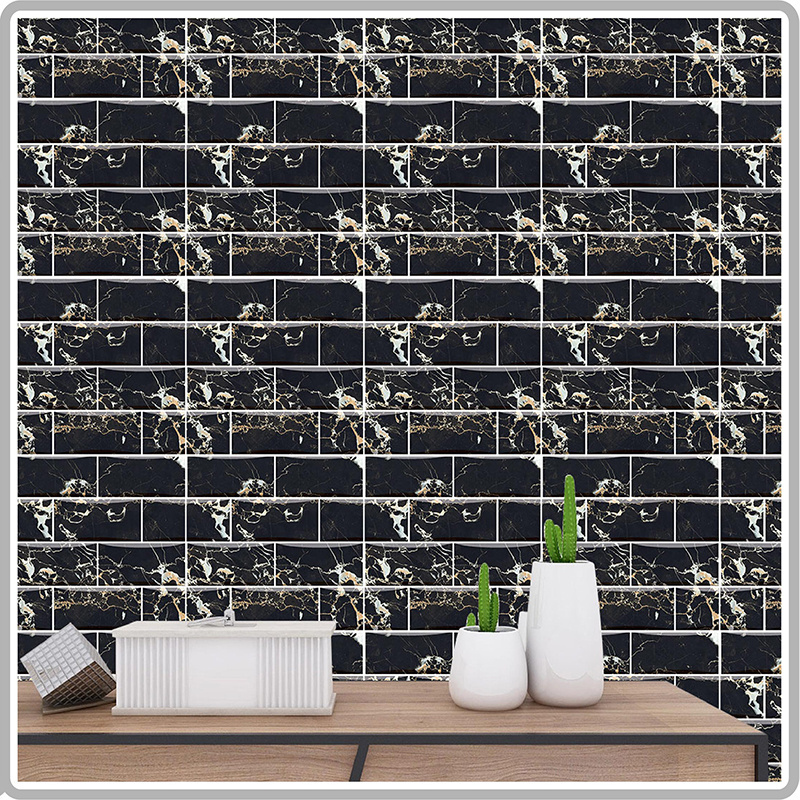 3D Wall Panel  For Kitchen Living Room Home Decoration Wall Sticker Self Adhesive 3D Wallpaper Home  Decorative For Restaurant