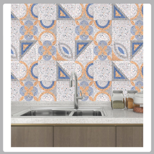 Peel Stick Tiles Sticker Bathroom Kitchen Self Adhesive Wall Tile Waterproof Wallpaper For Shower Room