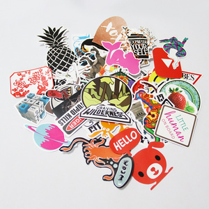 Word Packs Wholesale Waterproof Stickers Laptop Watercolour Vintage Than You Vinyl Sticker Pack