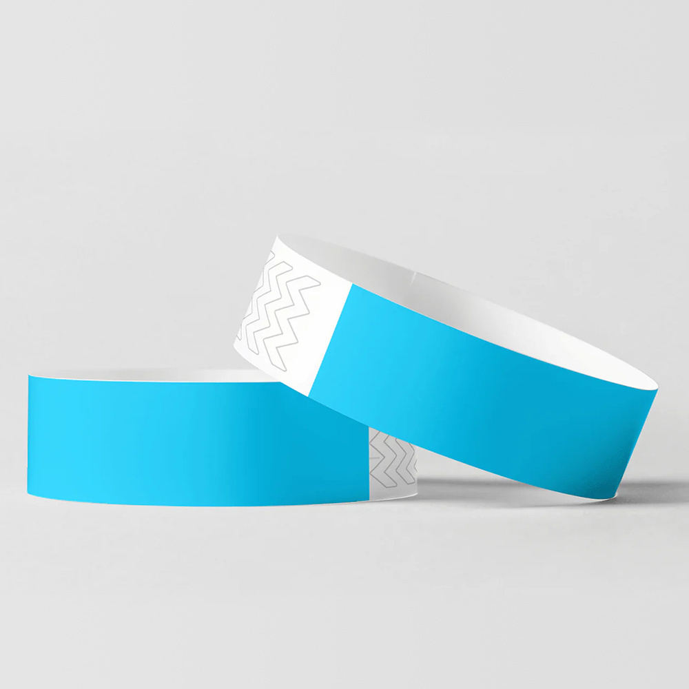 Disposable Tyvek Wristbands Waterproof and tear Resistant Paper Bracelets Wrist Bands for Events Concert