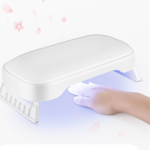 48W 2-In-1 Pu Leather Hand Pillow 30 Leads Led Gel Uv Nail Dryer Fast Salon Tools Uv Nail Lamp