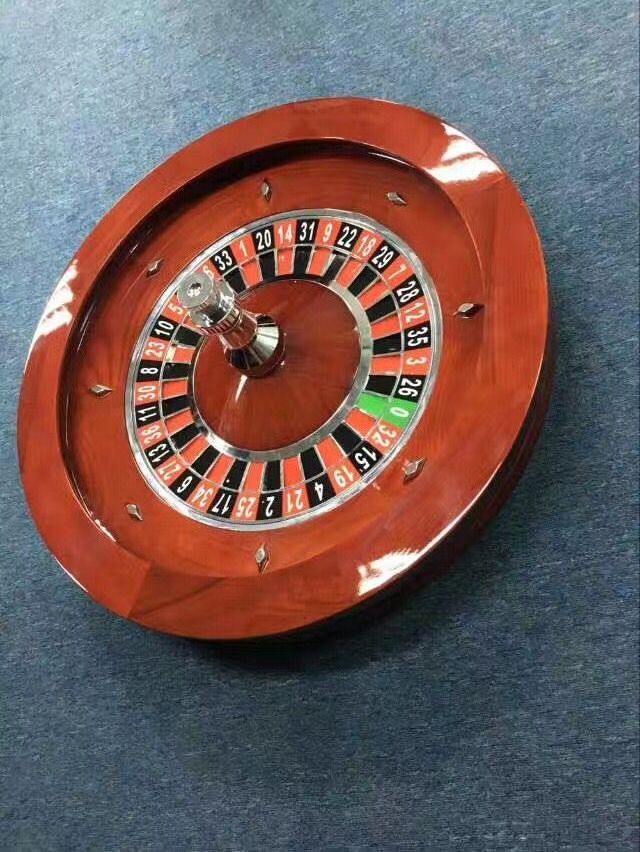 Baccarat Texas Poker Blackjack Gambling Products High quality Solid wooden 32 inch Solid Wood Professional Casino Roulette Wheel