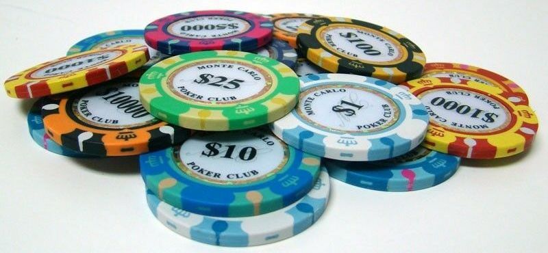 NEW Pink $5000 Casino Professional Monte Carlo 14 Gram Clay Poker Chips