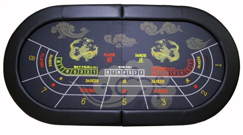 professional casino Folding Poker & Blackjack Table Top