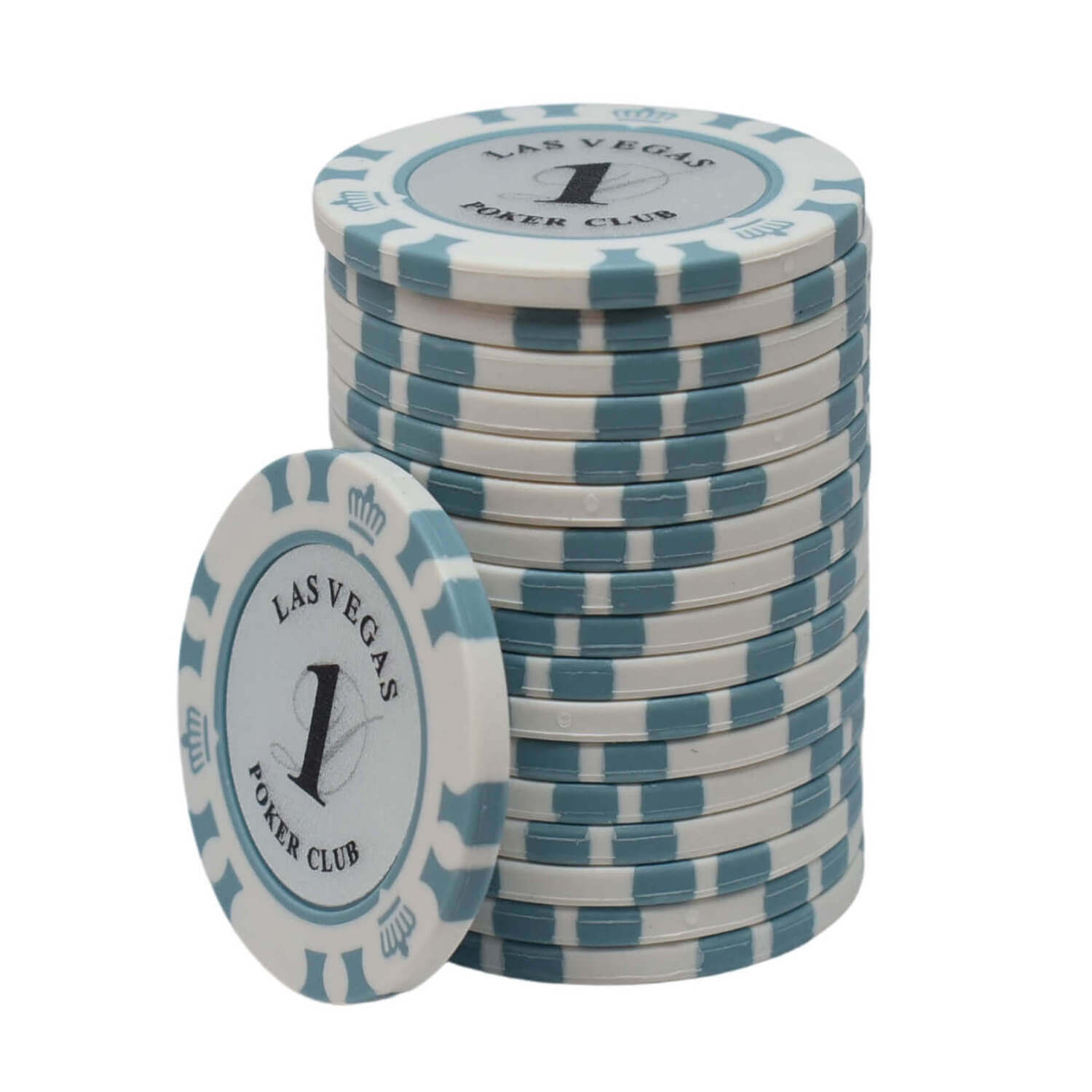 13.5 Gram Las Vegas Poker Club Clay chips