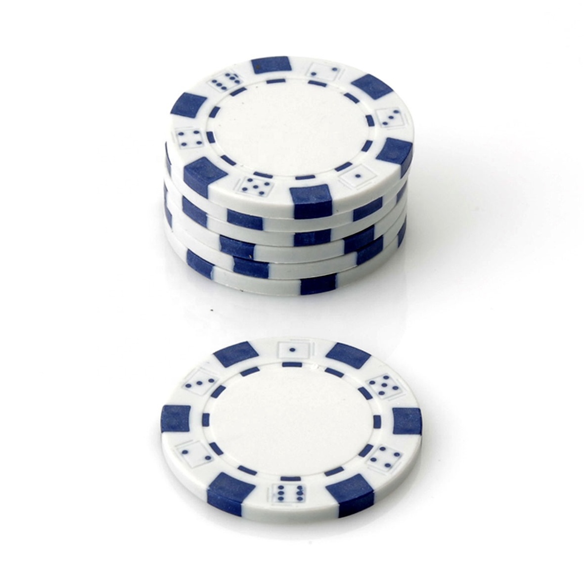 Professional Casino Striped Dice 11.5 Gram Poker Chips