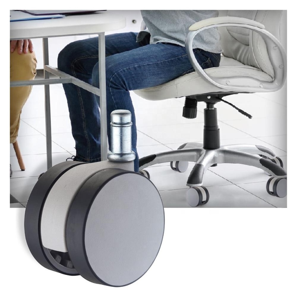 60mm ergonomic office chair office desk computer chair caster wheels