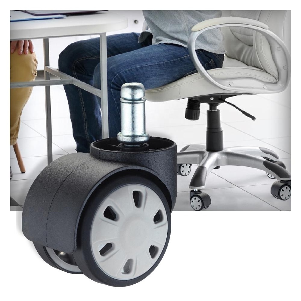 Office Threaded Clamp Chair Mesh Caster Wheel