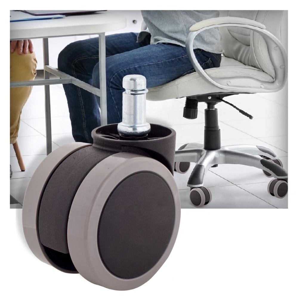 Office chair stem caster wheels for hardwood floor