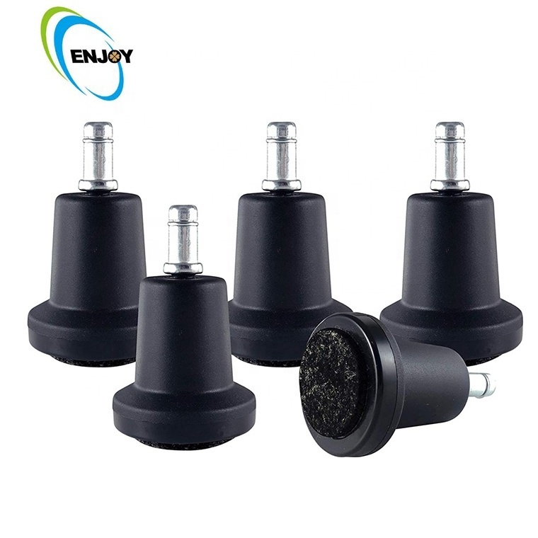 Wheel Replacements Vital Parts Tower Castor Glides Office Furniture Chairs Plastic Screw on Glides for Furniture BIFMA Standard