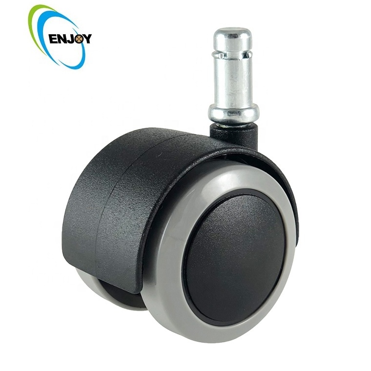 Smooth silent PU chair caster for Office chair