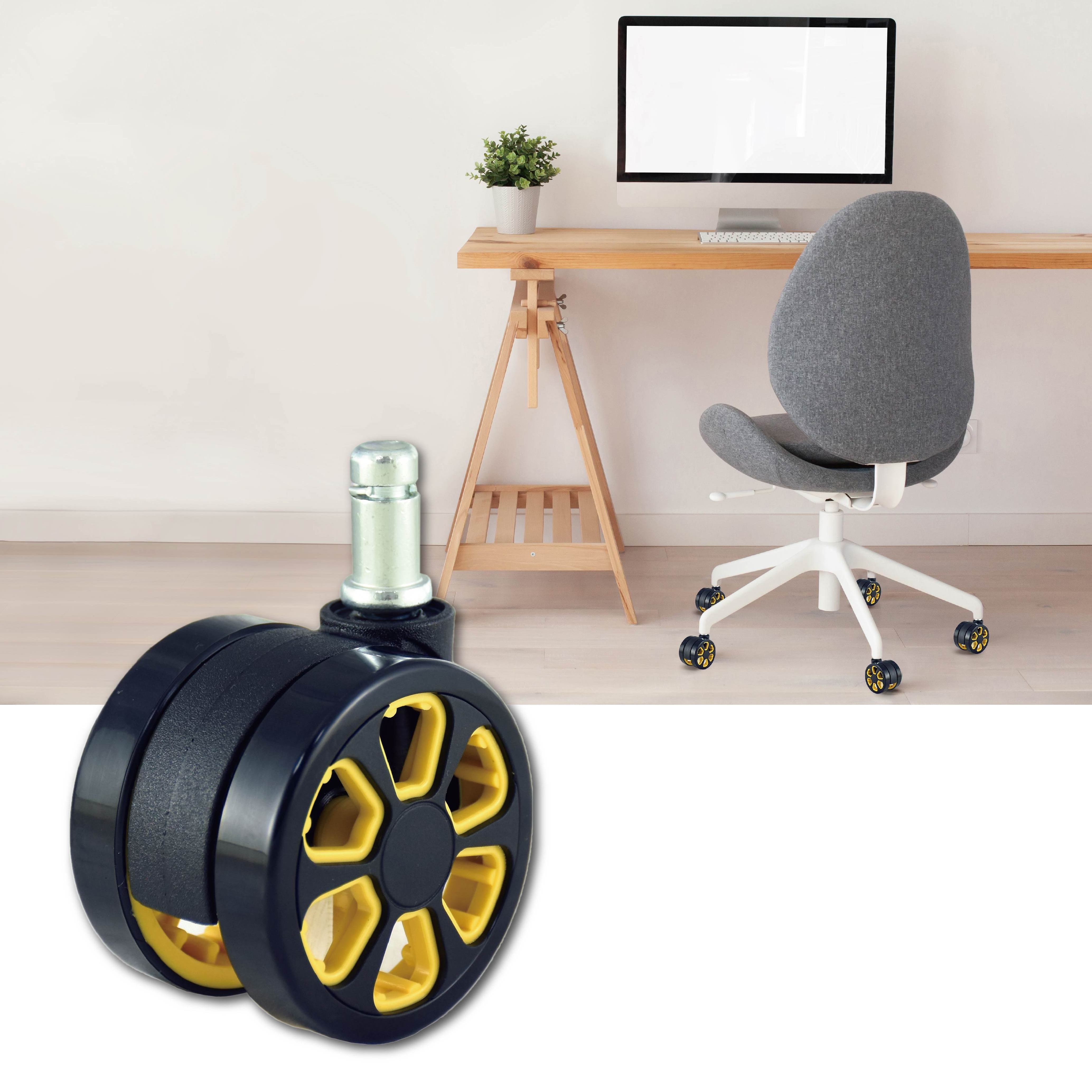 Custom Gaming chair PU wheels and casters