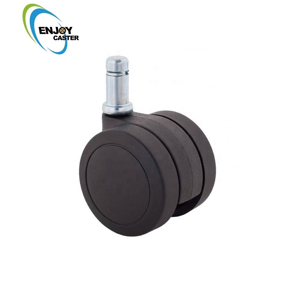 50mm furniture trolley swivel  stem caster wheels