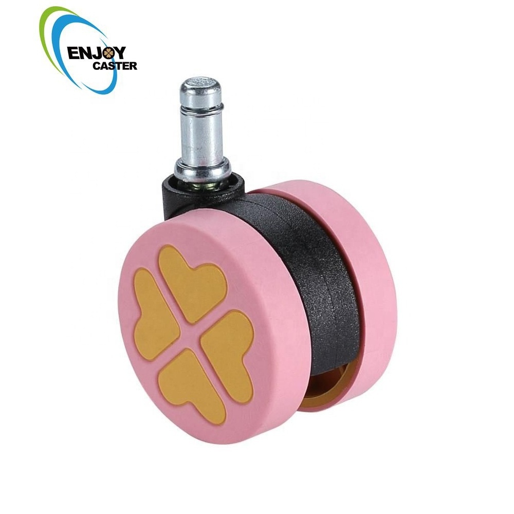 Furniture casters wheels using for hardwood floor