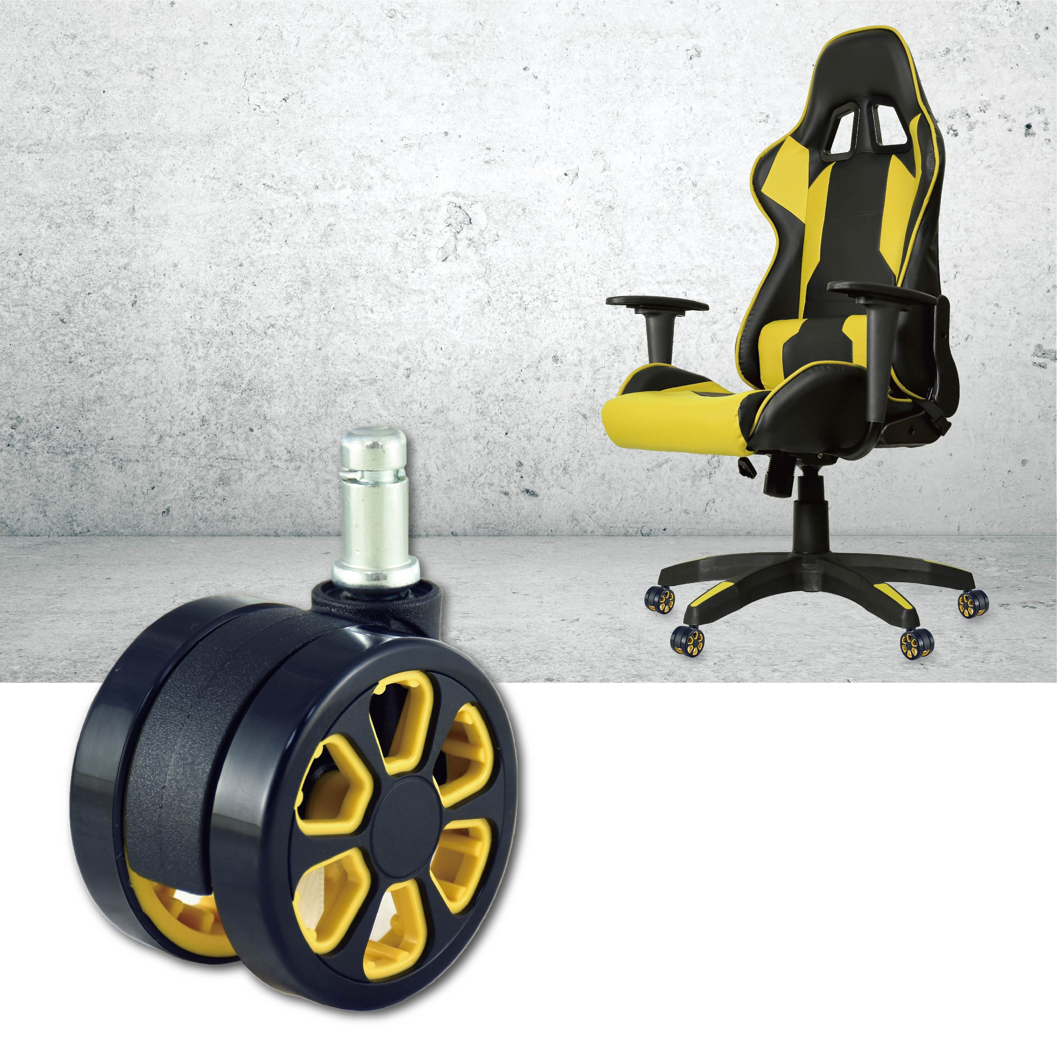 Custom Gaming chair PU wheels and casters