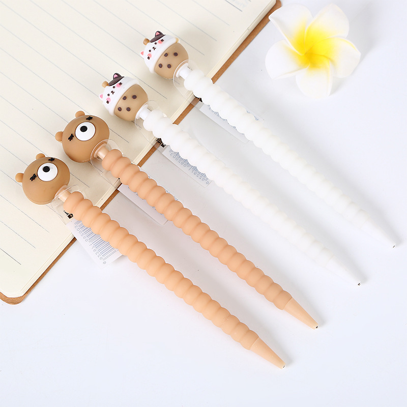 Korean version creative modeling series automatic pencil Fashion soft rubber head active pencil