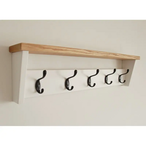 Entryway Organizer Rustic Wood Wall Mounted Coat Hanger Coat Rack With Shelf And Hooks Hanging Hat Towel Coat