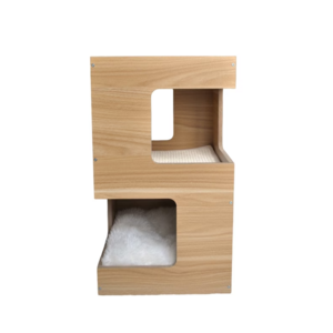 Wholesales Wooden Cat Tree Modern Condo 23.6 Inch Multi-Level Cat House Toy Condo Hammock For Small and Large Indoor Cat