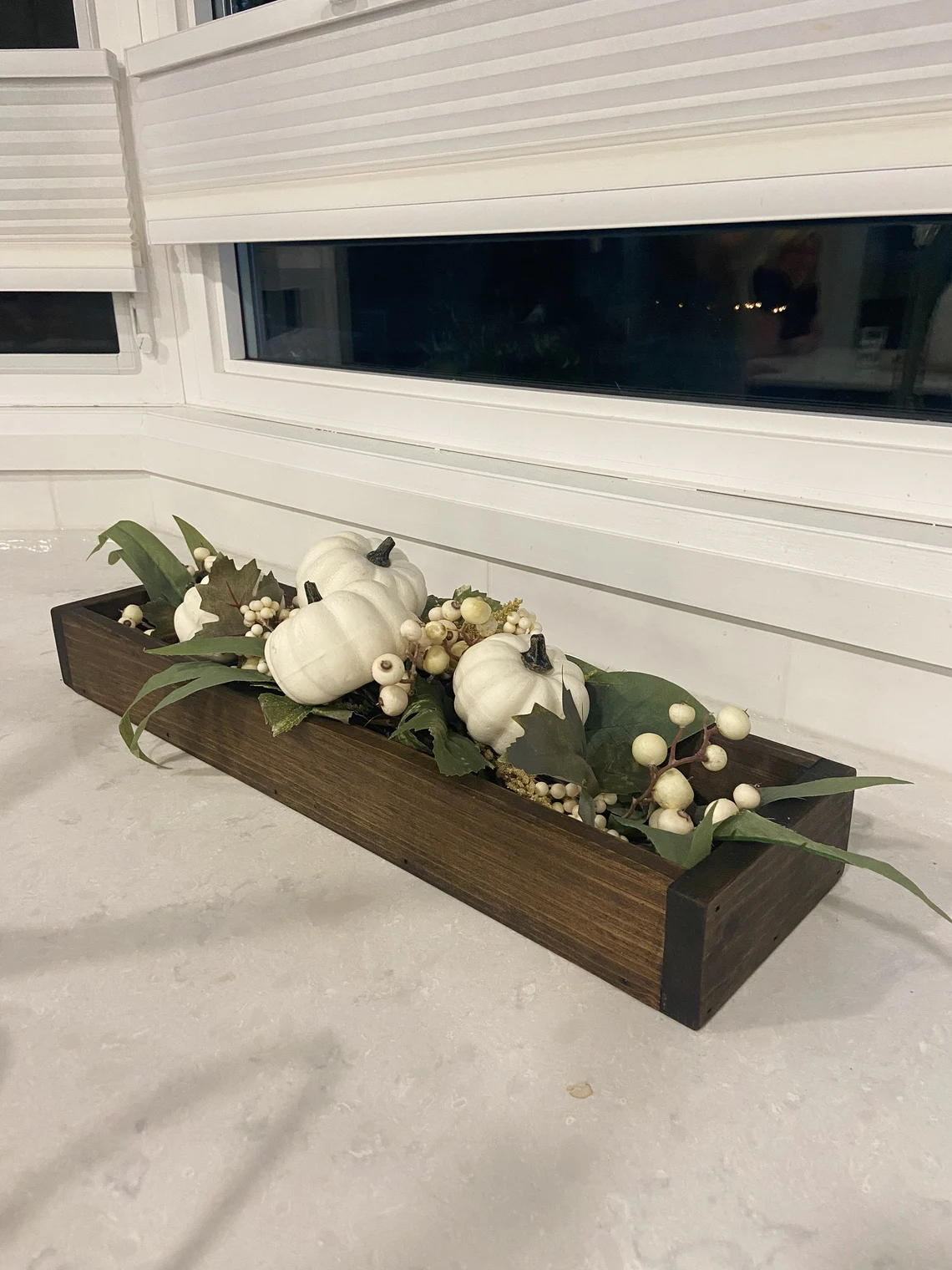 Candle Holder 3-Pillar Black Metal with Rustic Wood Tray and Handles, Tabletop/Mantel Centerpiece Farmhouse Candle Tray