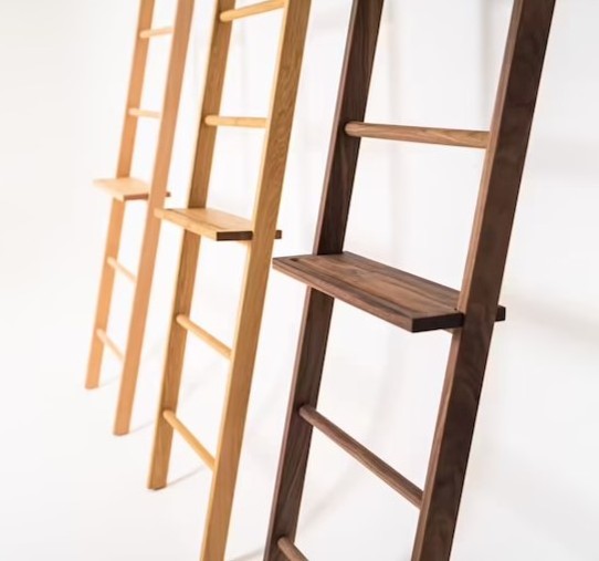 High Quality Bathroom Towel Blanket Ladder Clothes Decor Ladder Continuous Bars Particularly Stable Towel Rack Ladder