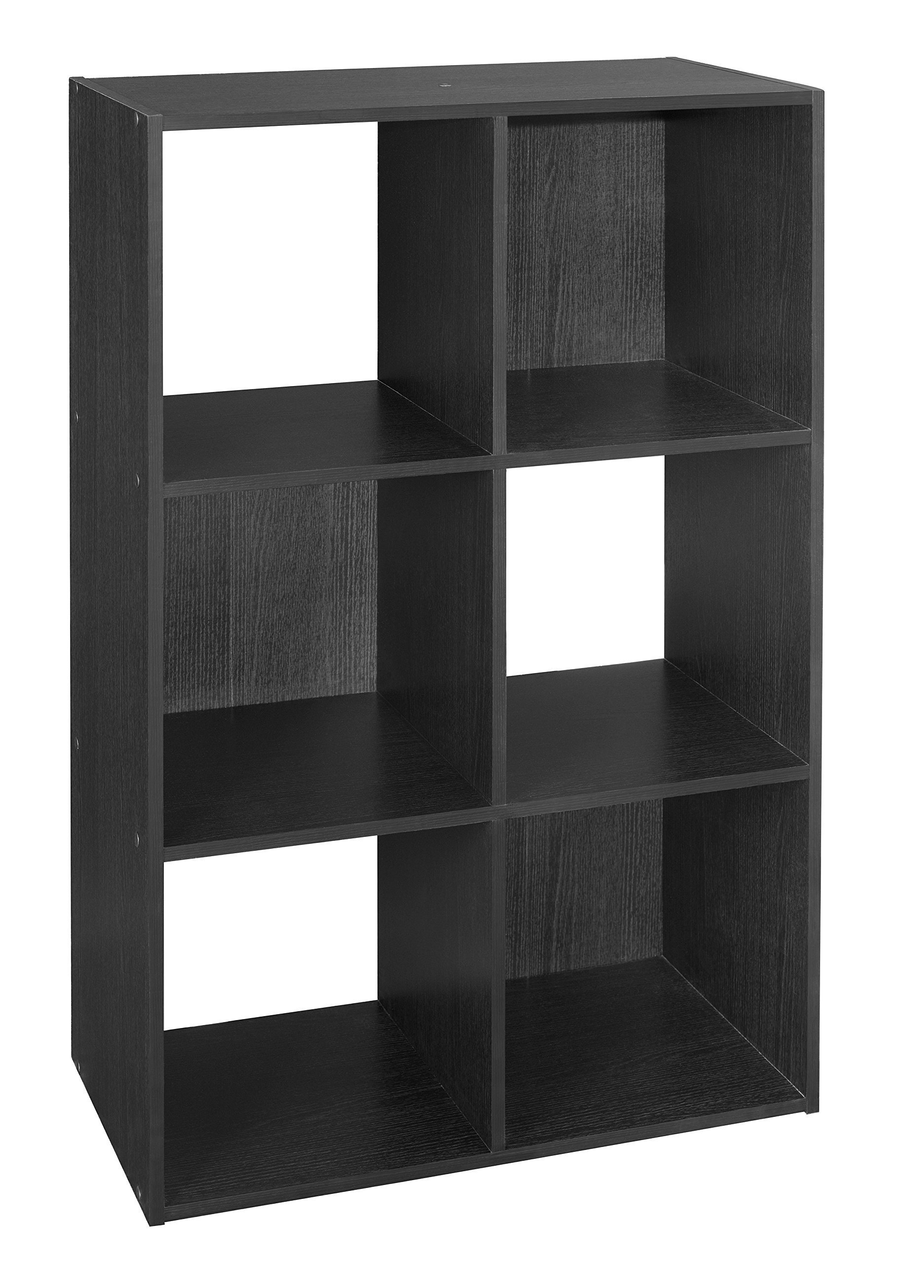 Natural Gray  Cubeicals 6 Cube Storage Shelf Organizer Bookshelf Stackable