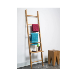 High Quality Bathroom Towel Blanket Ladder Clothes Decor Ladder Continuous Bars Particularly Stable Towel Rack Ladder