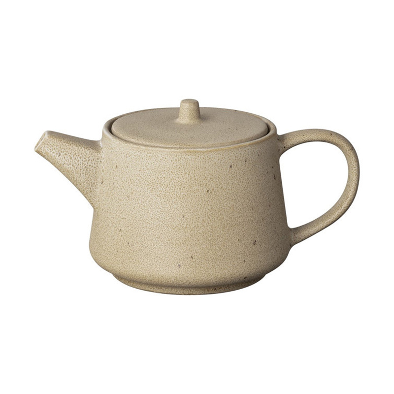 Ceramic Teapot Retro Pottery Blooming and Loose Leaf Teapot 33.8oz Stoneware Tea Pots