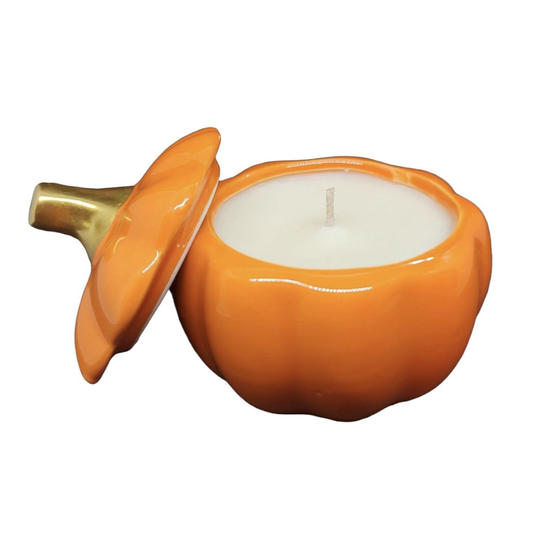 Pumpkin Spice soy wax candle  fall decor farmhouse decor pumpkin Jar Candle