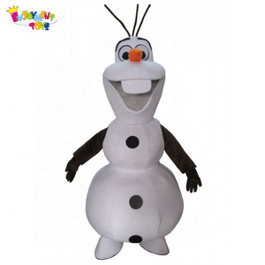 Enjoyment CE adults snowman olaf cartoon mascot costume for sale