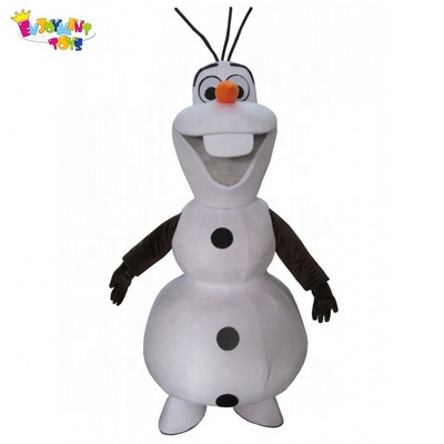 Enjoyment CE adults snowman olaf cartoon mascot costume for sale