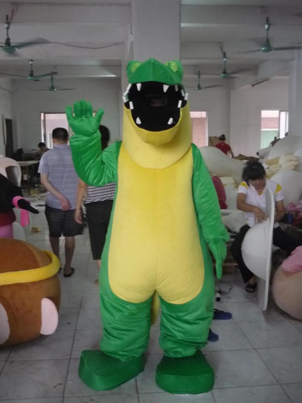 Enjoyment CE crocodile mascot costume/fur mascot animal advertising costume