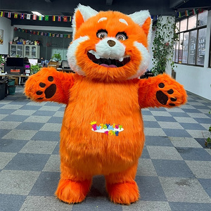 Hot selling custom cartoon fat cat mascot clothing Inflatable cartoon orange fat cat mascot adult party large event clothing