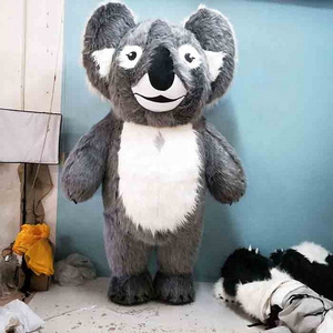 Enjoyment CE 3m long fur giant inflatable Koala costume mascot for sale