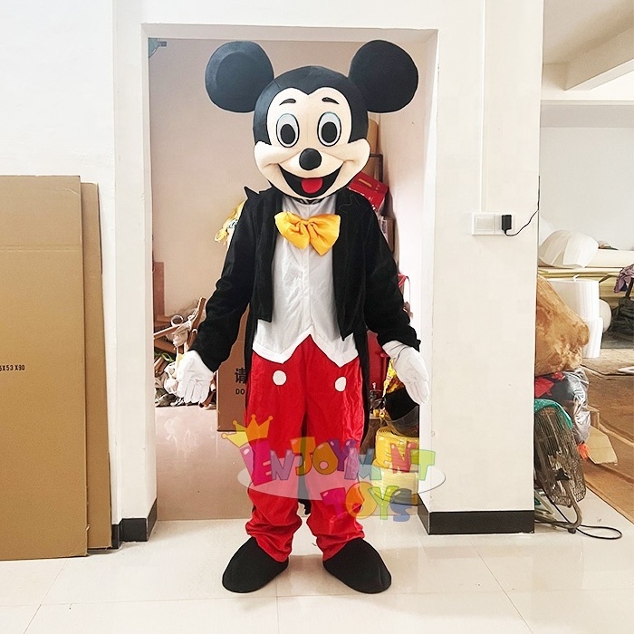 High Quality Custom Mouse Mascot Costume , Mickey and minnie Mascot Costume For Kids Party Entertainment Event Show