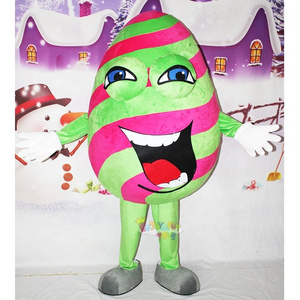 China manufacture professional Walking sweet Mascot Custom Candy mascot costumes For sale