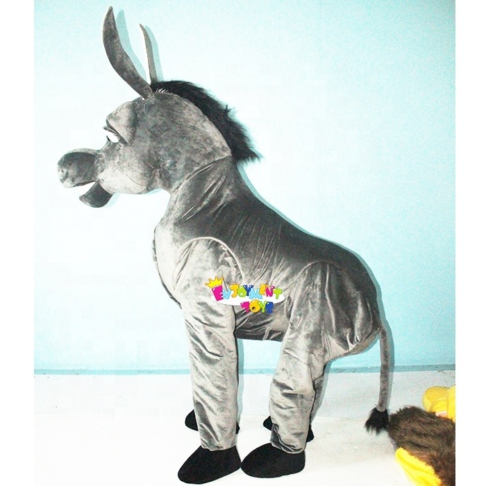 New arrivals cute CE donkey mascot costume donkey adult party event mascot costume