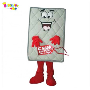 Enjoyment CE cheap plush mattress man mascot costume commercial,used mascot costume for sale