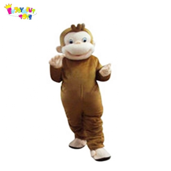 Enjoyment CE funny monkey curious george mascot costume for adult