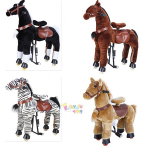 Enjoyment EN71 mechanical pony toy rocking horses riding for adults and kids