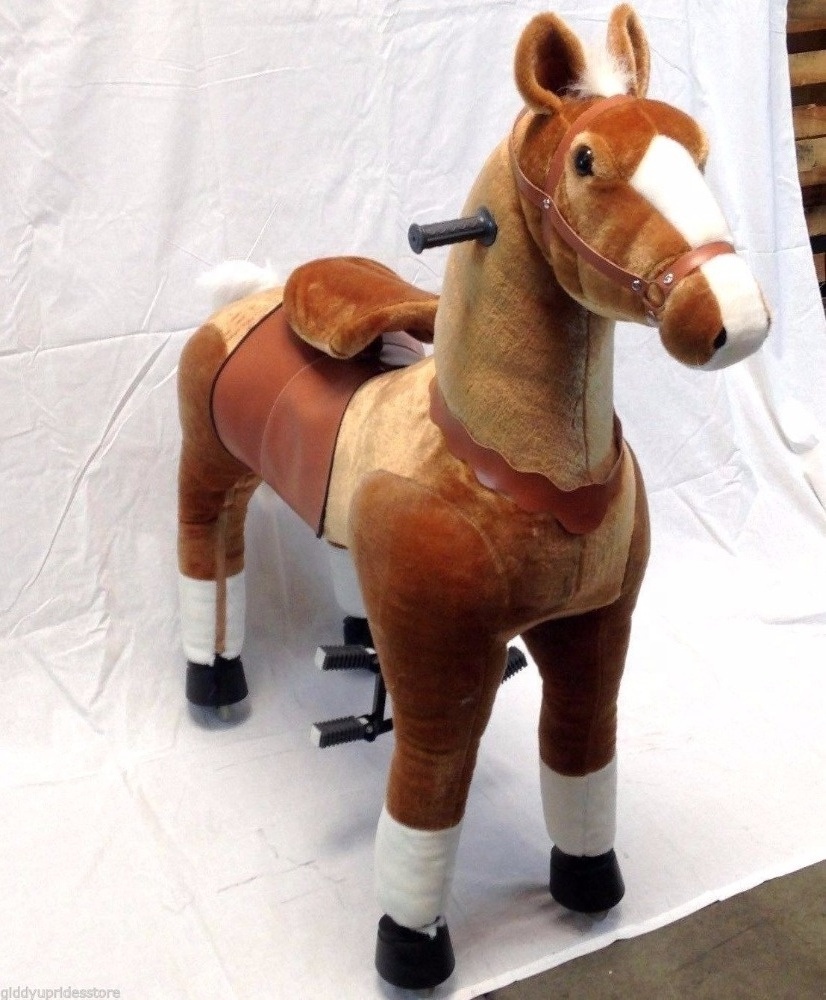 Enjoyment EN71 mechanical pony toy rocking horses riding for adults and kids