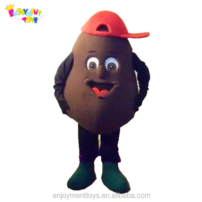 Enjoyment CE funny adult Coffee Bean mascot costumes for sale