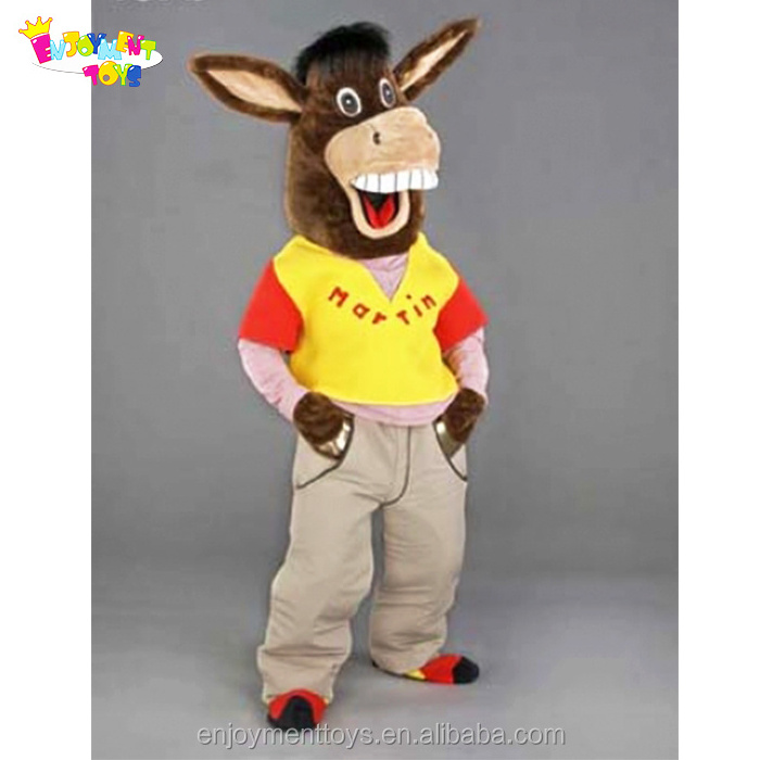 Enjoyment CE carnival party donkey mascot costumes for adults