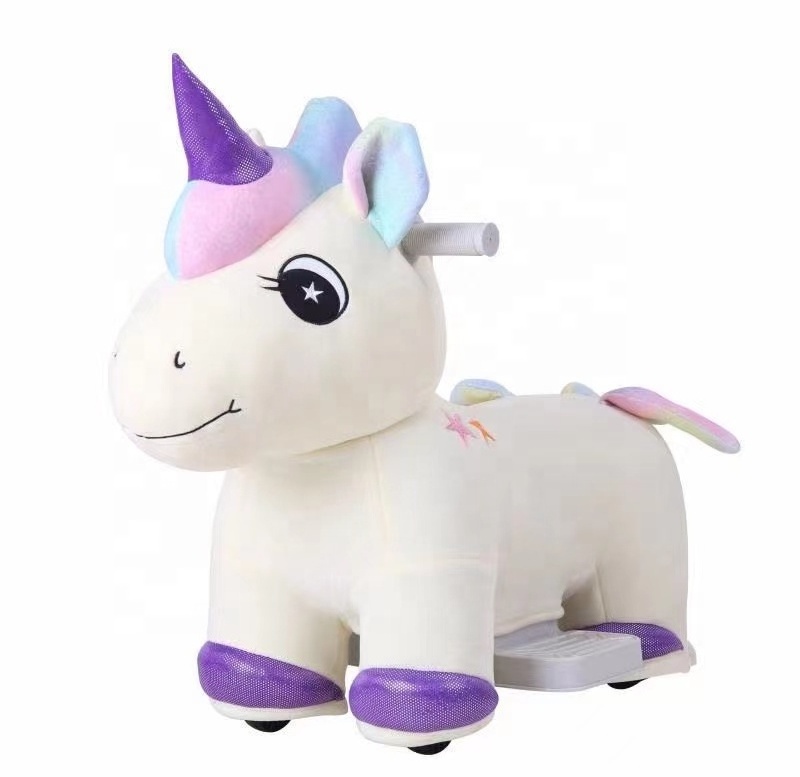 Hot sale electric riding cow unicorn toys kids ride on toys for kids