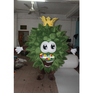 Guangzhou Enjoyment Custom Inflatable Durian Mascot Costume Inflatable Durian Mascot Adult Party Costume