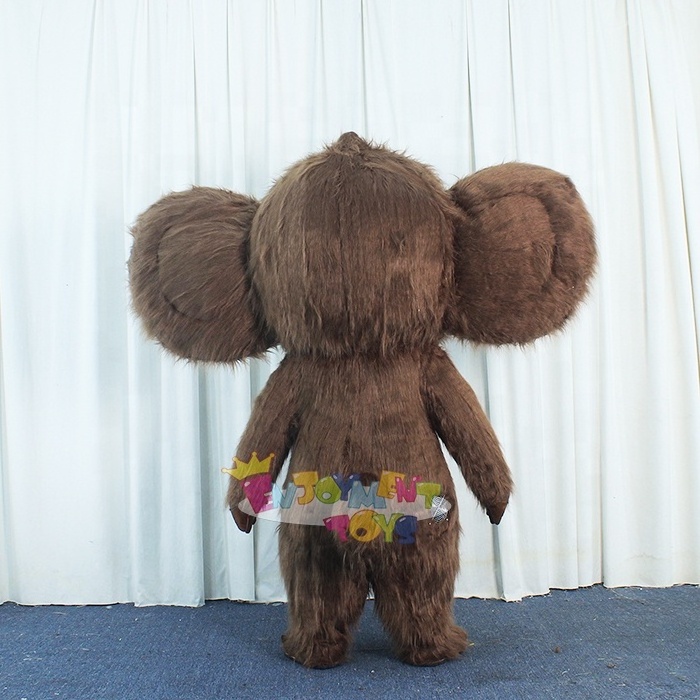 Enjoyment CE 2m/2.6customized Ape Inflatable Cheburashka Mascot brown Monkey Costume for Christmas/Halloween cosplay