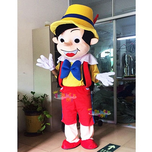 Enjoyment CE adults Pinocchio Puppet Mascot costume cosplay cartoon fancy dress for party